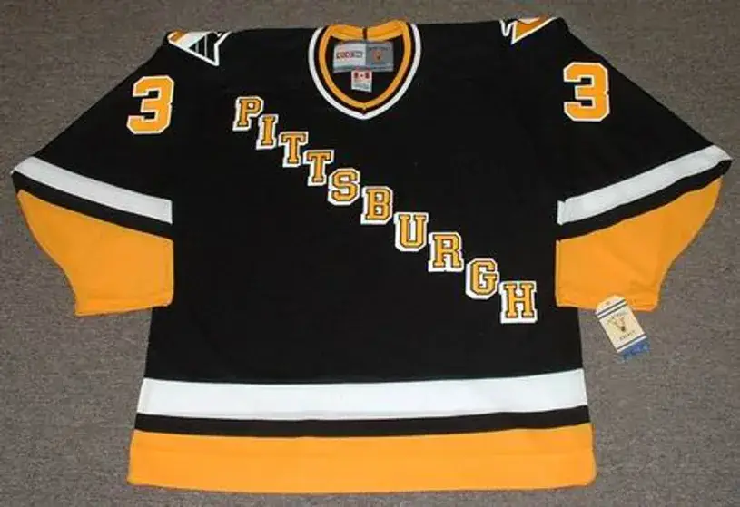 MARTY McSORLEY Pittsburgh Penguins 1994 CCM Vintage Throwback Away Hockey Jersey