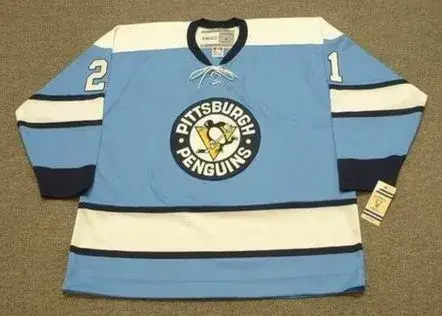 MICHEL BRIERE Pittsburgh Penguins 1969 CCM NHL Throwback Hockey Jersey