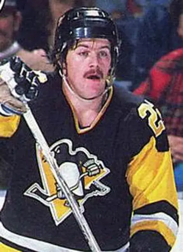MIKE BULLARD Pittsburgh Penguins 1985 CCM Vintage Throwback NHL Hockey Jersey 