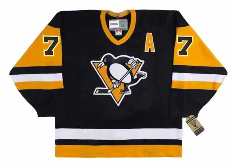 PAUL COFFEY Pittsburgh Penguins 1992 CCM Vintage Away NHL Hockey Jersey
