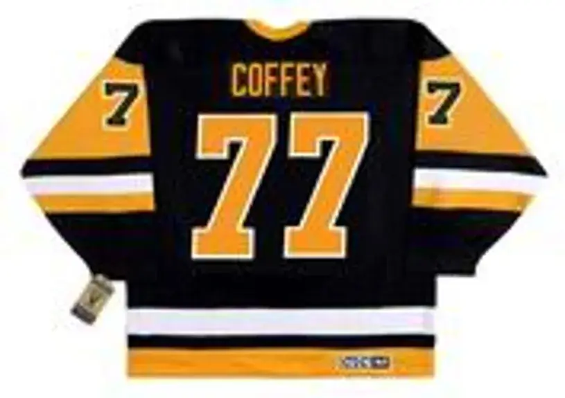 PAUL COFFEY Pittsburgh Penguins 1992 CCM Vintage Away NHL Hockey Jersey 