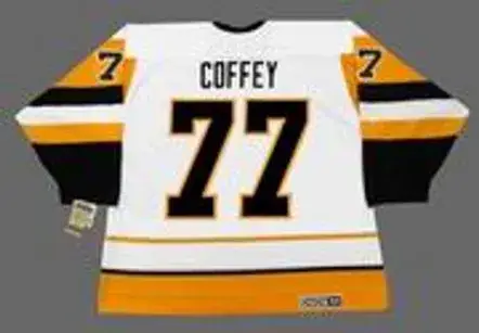 PAUL COFFEY Pittsburgh Penguins 1992 CCM Vintage Home NHL Hockey Jersey 