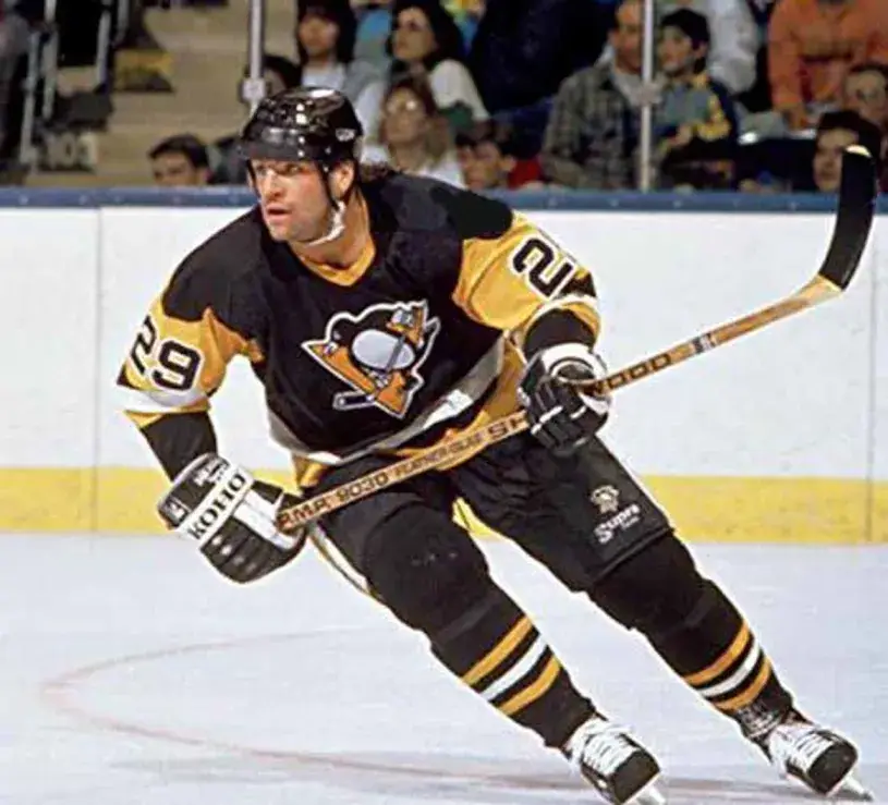 PHIL BOURQUE Pittsburgh Penguins 1992 CCM Vintage Away NHL Hockey Jersey 