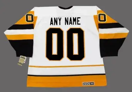 PITTSBURGH PENGUINS 1990’s CCM Vintage Home Jersey Customized “Any Name & Number(s)” 