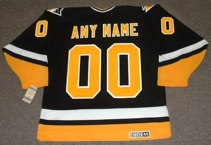 PITTSBURGH PENGUINS 1990’s CCM Vintage Jersey Customized “Any Name & Number(s)” 