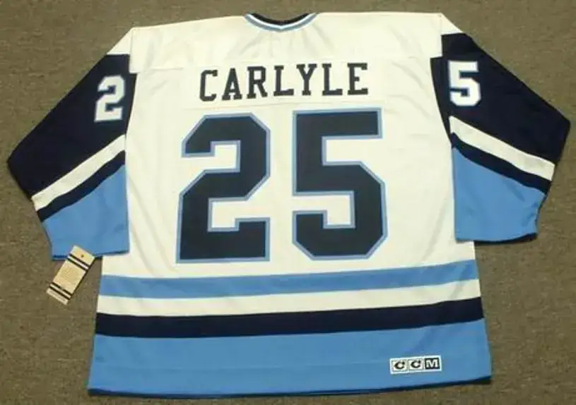 RANDY CARLYLE Pittsburgh Penguins 1978 CCM Vintage Throwback NHL Jersey 
