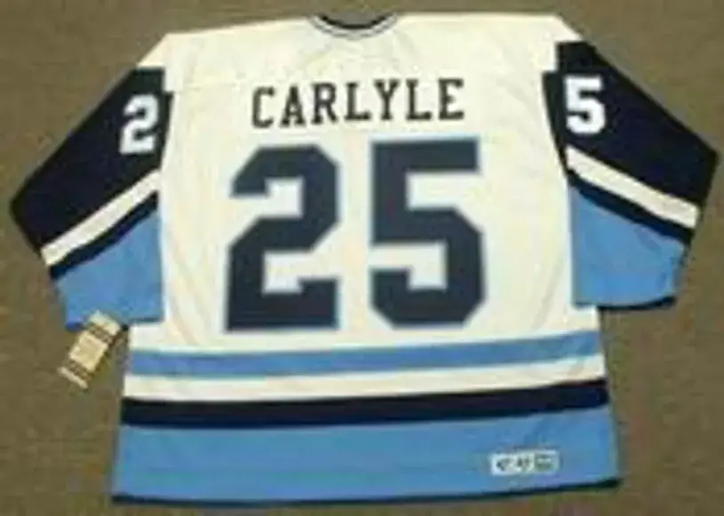 RANDY CARLYLE Pittsburgh Penguins 1978 CCM Vintage Throwback NHL Jersey 