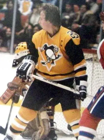RANDY CARLYLE Pittsburgh Penguins 1981 CCM Vintage Throwback NHL Hockey Jersey 
