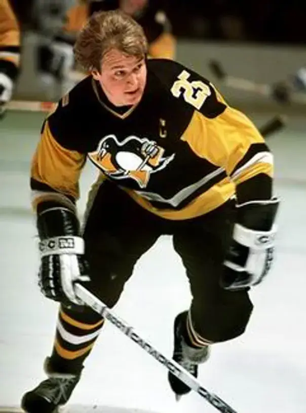 RANDY CARLYLE Pittsburgh Penguins 1984 CCM Vintage Throwback NHL Hockey Jersey 