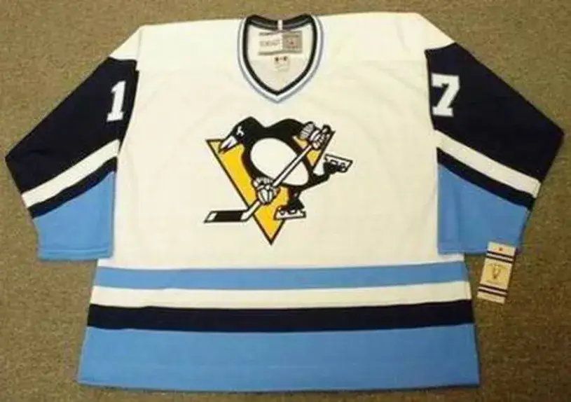 RICK KEHOE Pittsburgh Penguins 1977 CCM Vintage Throwback NHL Jersey