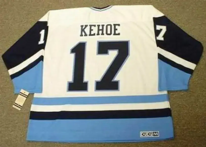 RICK KEHOE Pittsburgh Penguins 1977 CCM Vintage Throwback NHL Jersey 