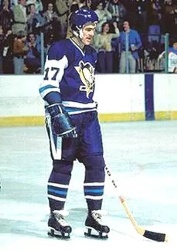RICK KEHOE Pittsburgh Penguins 1977 CCM Vintage Throwback NHL Jersey 