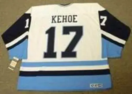 RICK KEHOE Pittsburgh Penguins 1977 CCM Vintage Throwback NHL Jersey 