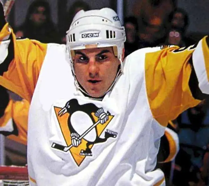 RICK TOCCHET Pittsburgh Penguins 1992 CCM Vintage Home NHL Hockey Jersey 
