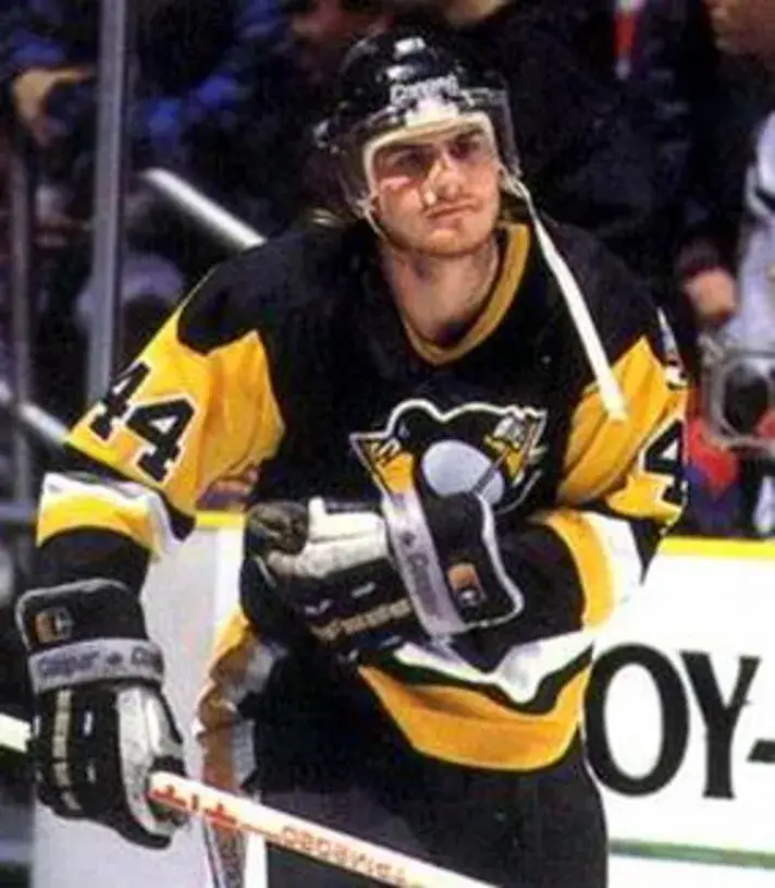 ROB BROWN Pittsburgh Penguins 1989 CCM Vintage Throwback NHL Hockey Jersey 