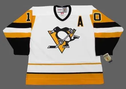 RON FRANCIS Pittsburgh Penguins 1992 CCM Vintage Home NHL Hockey Jersey