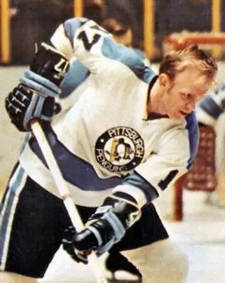 RON SCHOCK Pittsburgh Penguins 1969 CCM Vintage Throwback NHL Hockey Jersey 