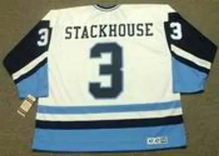 RON STACKHOUSE Pittsburgh Penguins 1977 CCM Vintage Throwback NHL Jersey 