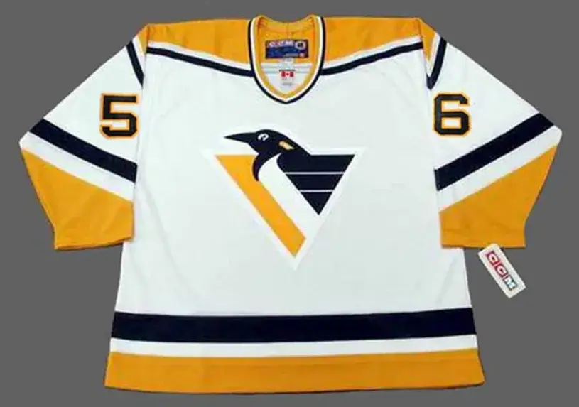 SERGEI ZUBOV Pittsburgh Penguins 1996 CCM Throwback Home NHL Jersey