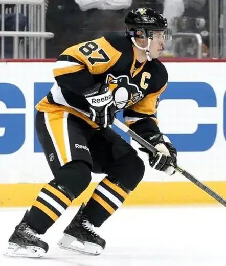 SIDNEY CROSBY Pittsburgh Penguins 1990’s CCM Vintage Throwback NHL Hockey Jersey 