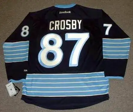 SIDNEY CROSBY Pittsburgh Penguins 2011 Reebok Alternate  Throwback NHL Hockey Jersey 