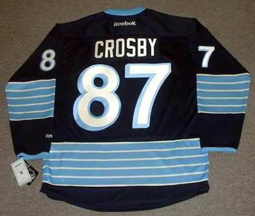 SIDNEY CROSBY Pittsburgh Penguins 2011 Reebok Alternate  Throwback NHL Hockey Jersey 