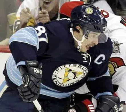 SIDNEY CROSBY Pittsburgh Penguins 2011 Reebok Alternate  Throwback NHL Hockey Jersey 