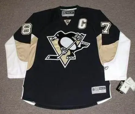 SIDNEY CROSBY Pittsburgh Penguins 2015 Reebok Throwback NHL Hockey Jersey