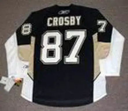 SIDNEY CROSBY Pittsburgh Penguins 2015 Reebok Throwback NHL Hockey Jersey 