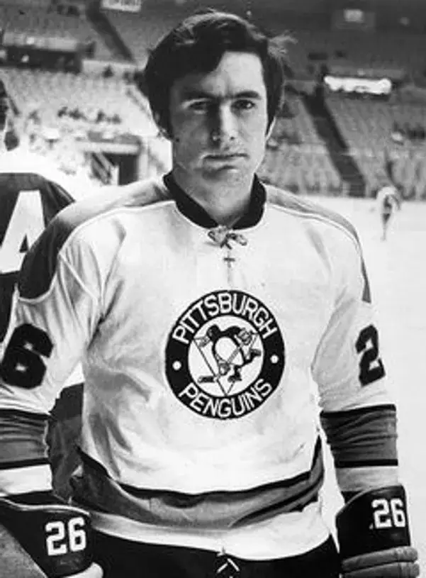 SYL APPS Pittsburgh Penguins 1970 CCM Vintage Throwback NHL Hockey Jersey 