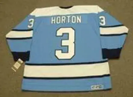 TIM HORTON Pittsburgh Penguins 1971 CCM Vintage Throwback Away NHL Hockey Jersey 