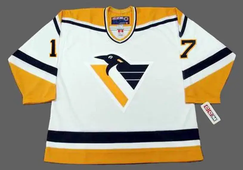 TOMAS SANDSTROM Pittsburgh Penguins 1995 CCM Throwback Home NHL Jersey