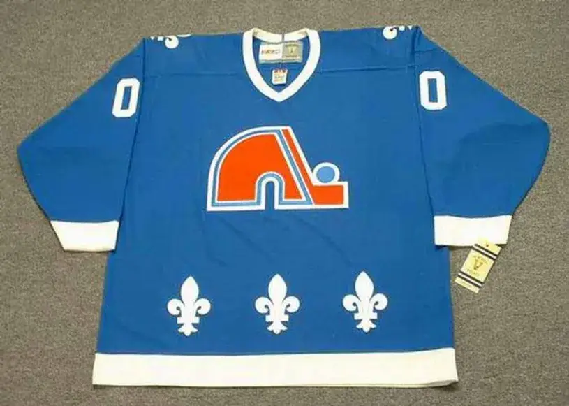 QUEBEC NORDIQUES 1980’s CCM Vintage Away Jersey Customized “Any Name & Number(s)”