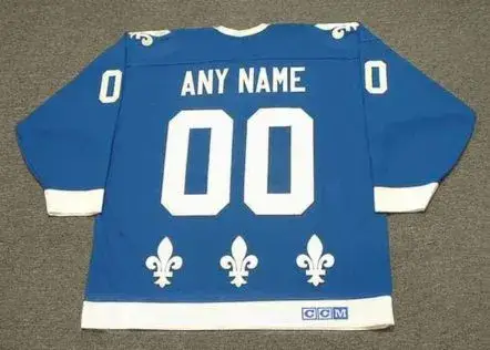 QUEBEC NORDIQUES 1980’s CCM Vintage Away Jersey Customized “Any Name & Number(s)” 