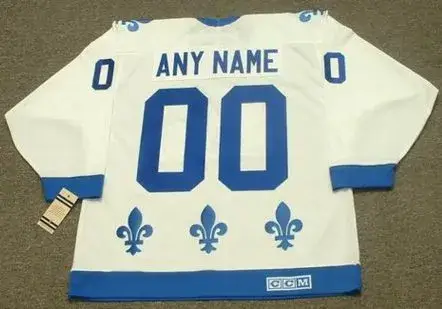 QUEBEC NORDIQUES 1980’s CCM Vintage Home Jersey Customized “Any Name & Number” 