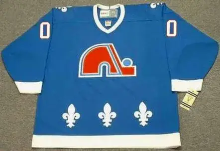 QUEBEC NORDIQUES 1990’s CCM Vintage Away Jersey Customized “Any Name & Number”