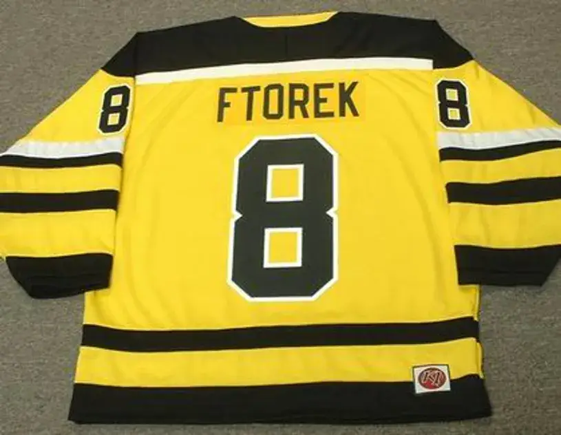 ROBBIE FTOREK Cincinnati Stingers 1978 WHA Throwback Hockey Jersey 