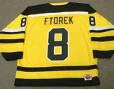 ROBBIE FTOREK Cincinnati Stingers 1978 WHA Throwback Hockey Jersey 
