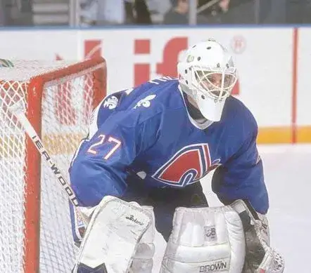RON HEXTALL Quebec Nordiques 1992 Away CCM Throwback NHL Hockey Jersey 