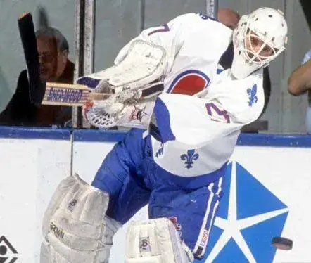 RON HEXTALL Quebec Nordiques 1992 Home CCM Throwback NHL Hockey Jersey 