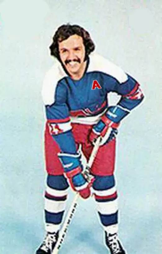 SERGE BERNIER Quebec Nordiques 1974 WHA Throwback Hockey Jersey 