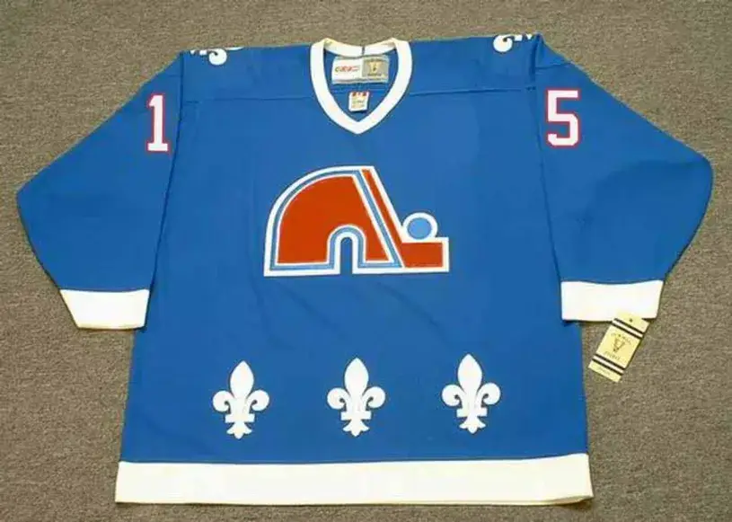 TONY TWIST Quebec Nordiques 1993 Away CCM Throwback NHL Hockey Jersey