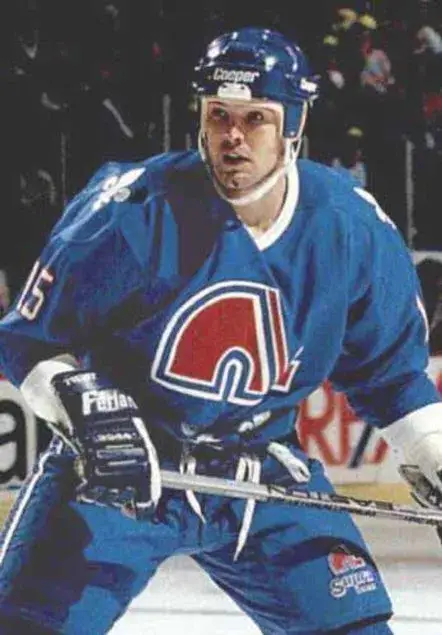 TONY TWIST Quebec Nordiques 1993 Away CCM Throwback NHL Hockey Jersey 