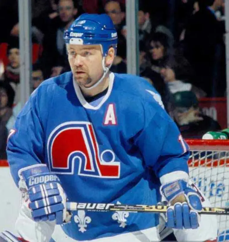WENDEL CLARK Quebec Nordiques 1994 Away CCM Throwback NHL Hockey Jersey 