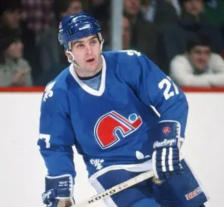 WILF PAIEMENT Quebec Nordiques 1984 Away CCM Throwback NHL Hockey Jersey 