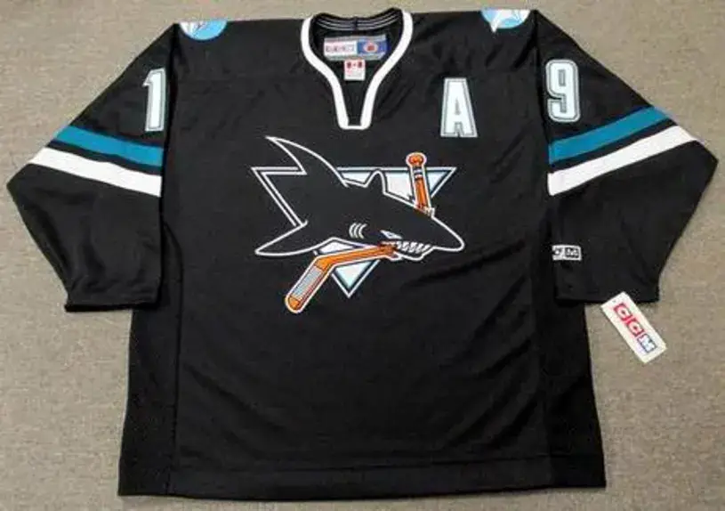 JOE THORNTON San Jose Sharks 2006 CCM Throwback Alternate NHL Jersey