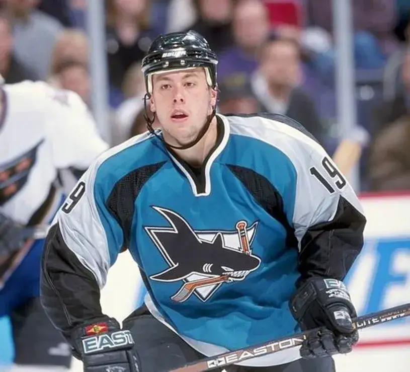 MARCO STURM San Jose Sharks 2002 CCM Throwback NHL Home Hockey Jersey 