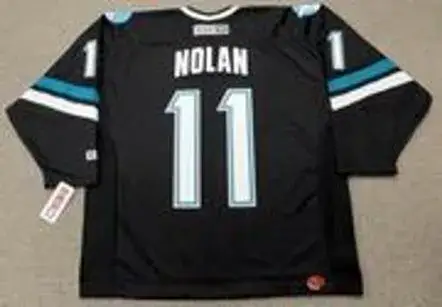 OWEN NOLAN San Jose Sharks 2001 CCM Throwback Alternate NHL Jersey 