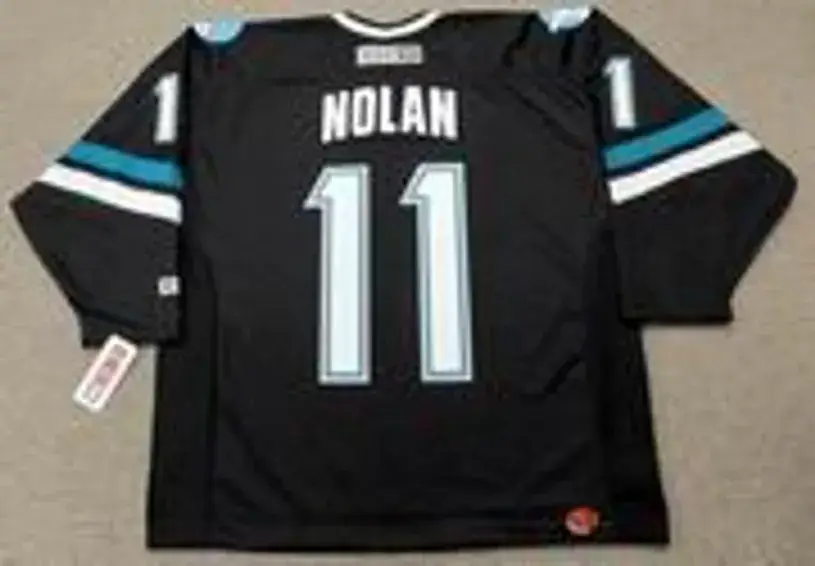 OWEN NOLAN San Jose Sharks 2001 CCM Throwback Alternate NHL Jersey 
