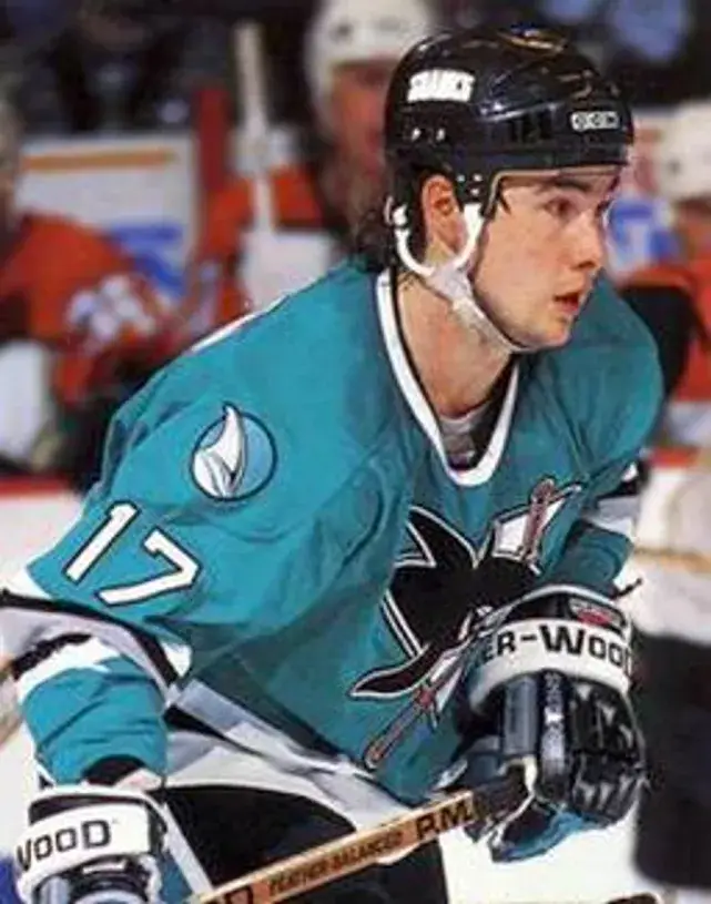 PAT FALLOON San Jose Sharks 1993 CCM Vintage Throwback NHL Hockey Jersey 